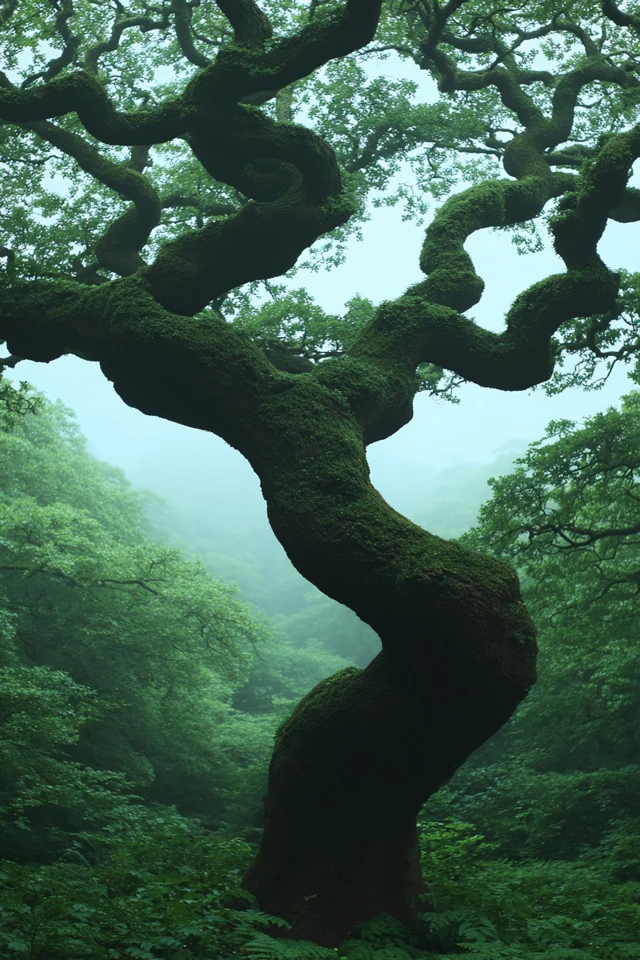 Green Valley Waterfall Landscape
