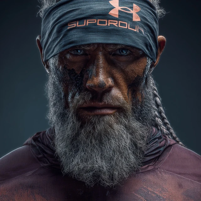 Athletic Brand Advertisement Realistic Runner