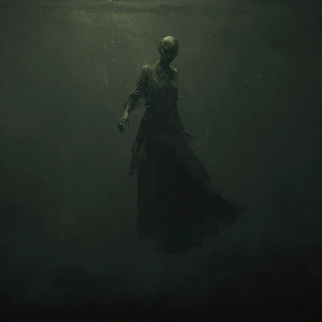 Dark Fantasy Spirit Underwater Antagonist