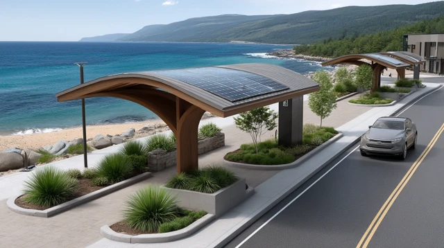 Coastal Highway EV Charging Eco Tourism