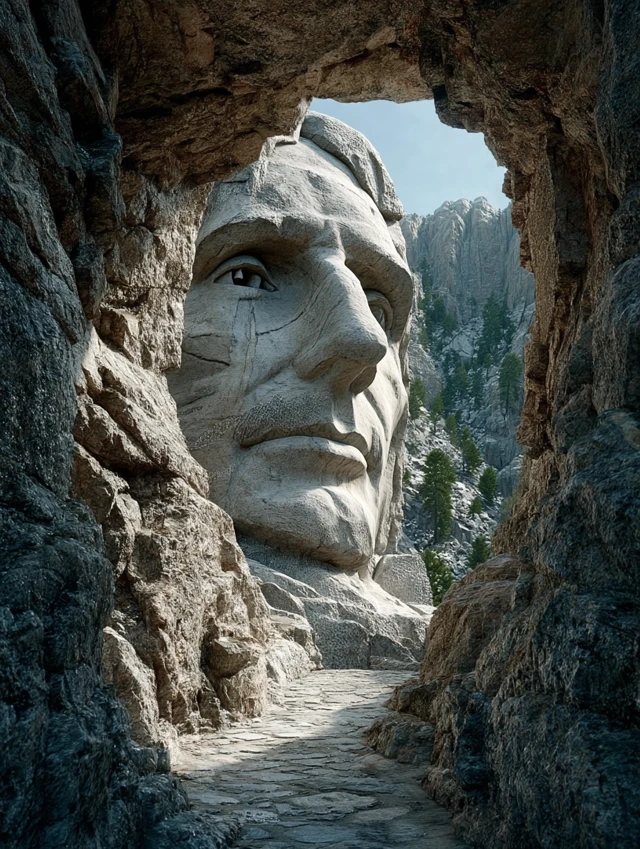 Mount Rushmore Majestic Monumental American Icon