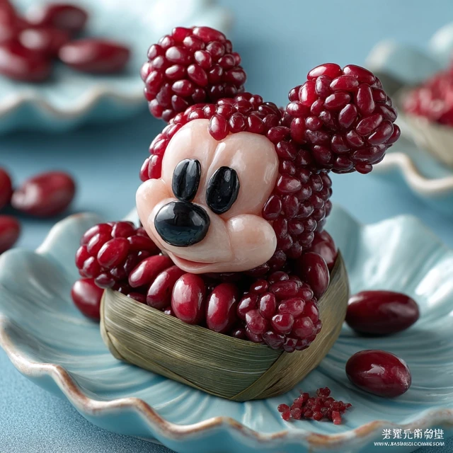 Creative Mouse Shaped Zongzi Dumpling Food