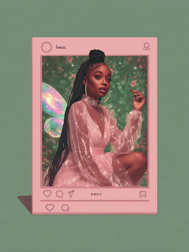 Honeybee Princess Instagram Post Black Girl Magic