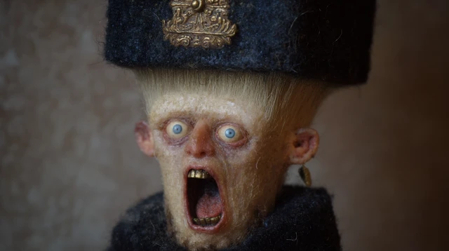 Hyperrealistic Stop Motion Portrait Inspired by Victor Brauner