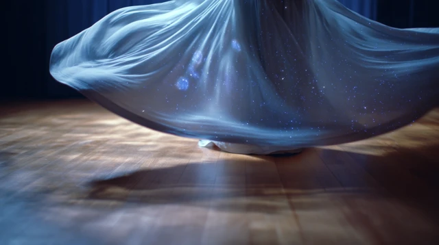 Dervish in Motion Mystical Dance and Celestial Robe