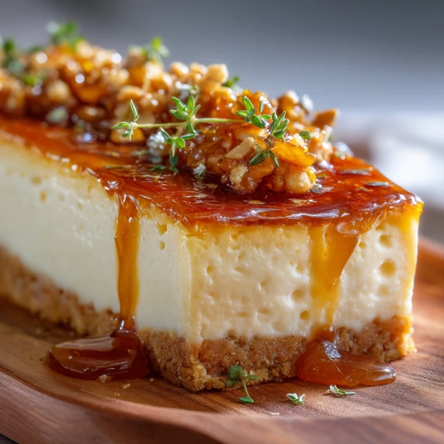 Delicious Cheesecake with Strawberry Topping Food Photo
