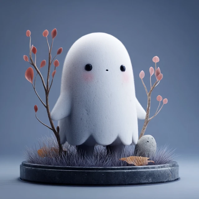 Cute 3D Bunny Character
