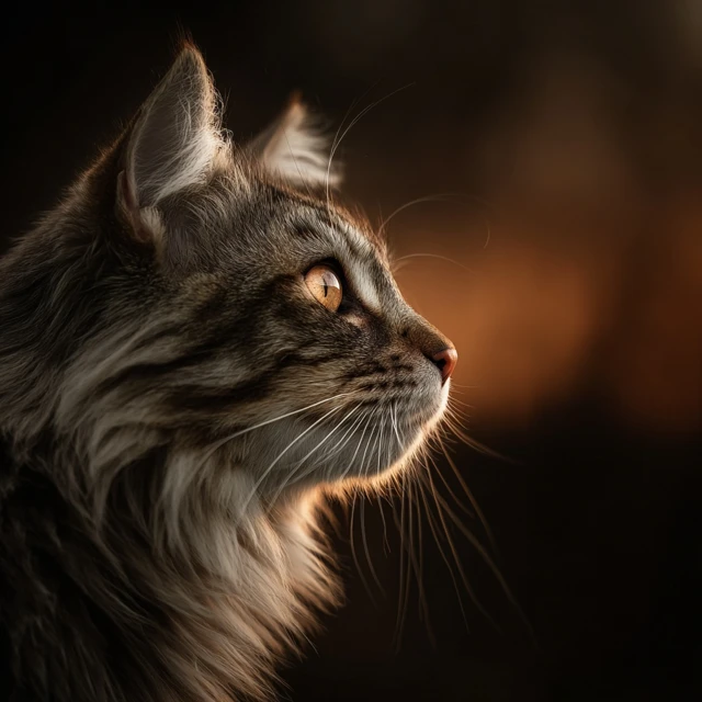 Black Cat with Big Eyes Painting