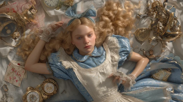 Alice in Wonderland Mechanical Mystery Realistic