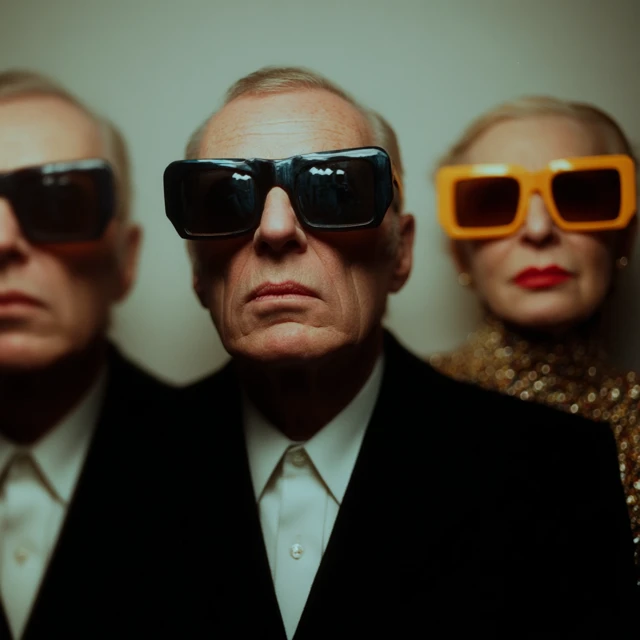 Kodachrome Film Sunglasses Social Commentary