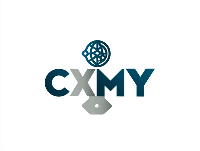 CXMY Logo Design Global Connectivity Business Brand