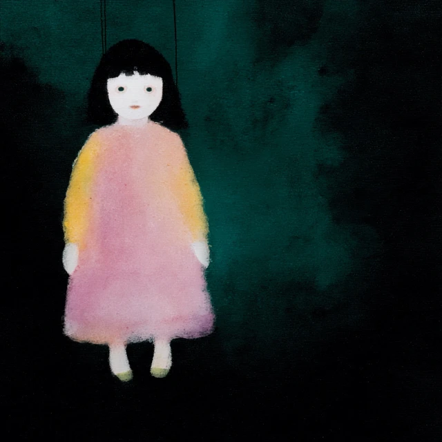 Marionette Artwork A Girl on a Swing