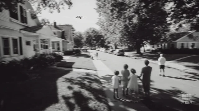 Retro Futuristic Milkman Jetpack Delivery 1950s