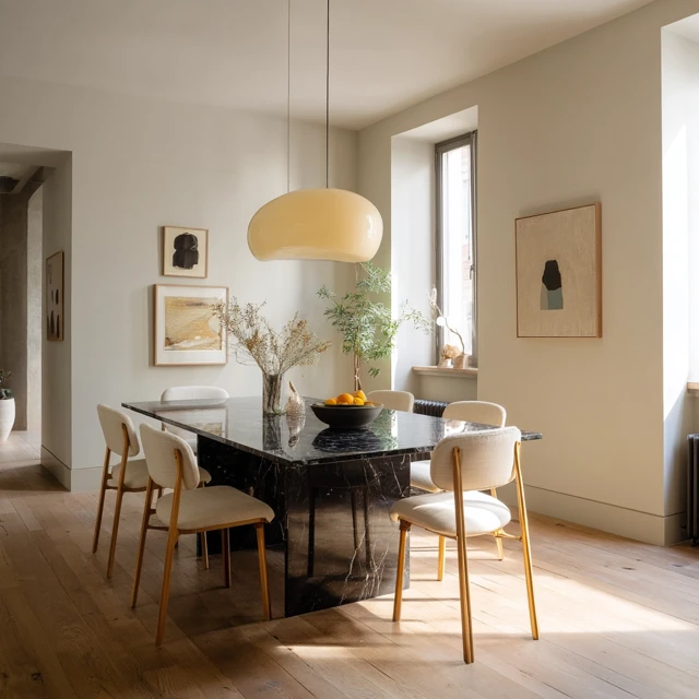 Minimalist Dining Room Interior Design