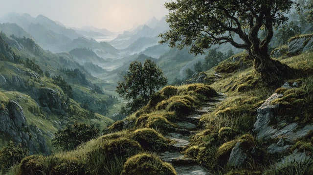 Valinor Landscape by John Howe