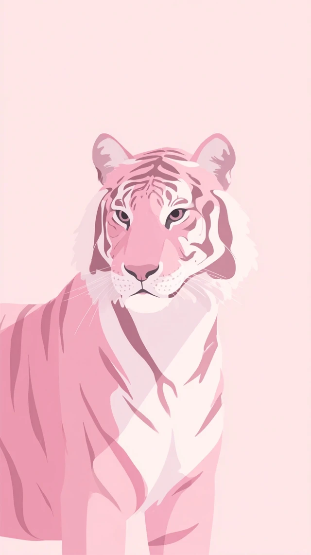 Pink Tiger Illustration Herge and Goro Fujita Style