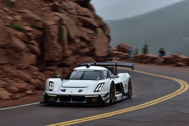 Pikes Peak Hillclimb Monster Widebody Futuristic Car