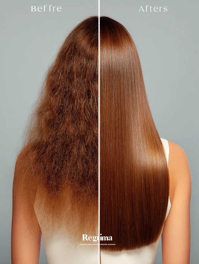 Hair Transformation Before and After - Regima Treatment