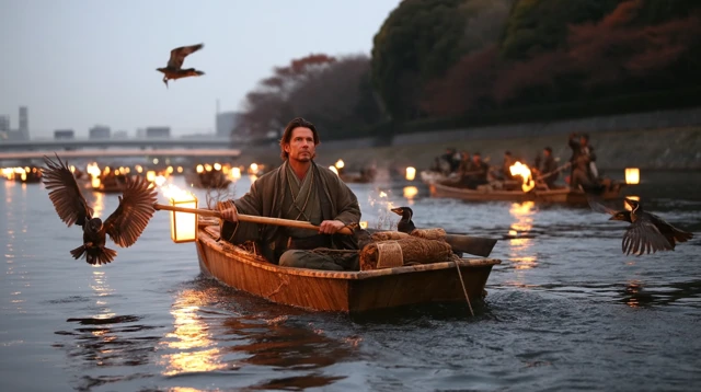 Tom Cruise Cormorant Fishing on Nagara River