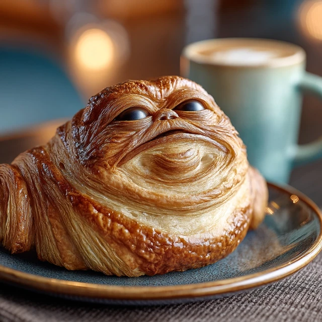 Jabba the Hutt Croissant: Star Wars Breakfast