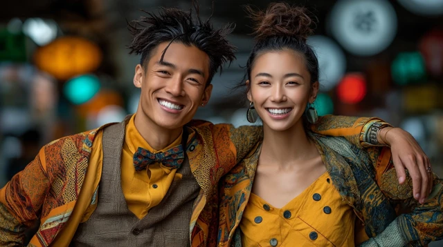 Energetic Dance in Tokyo Fusion of Culture and Style