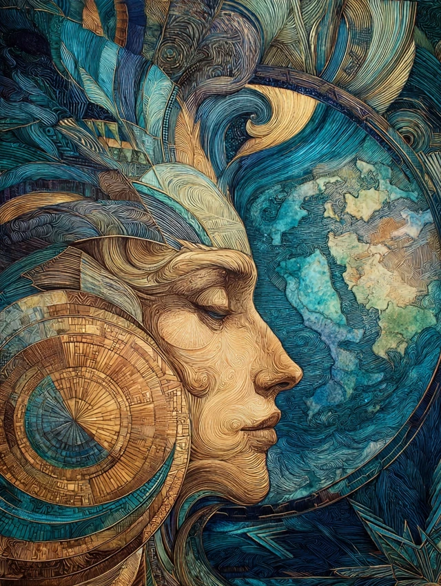 Earthly Presence Amanda Sage Style Art