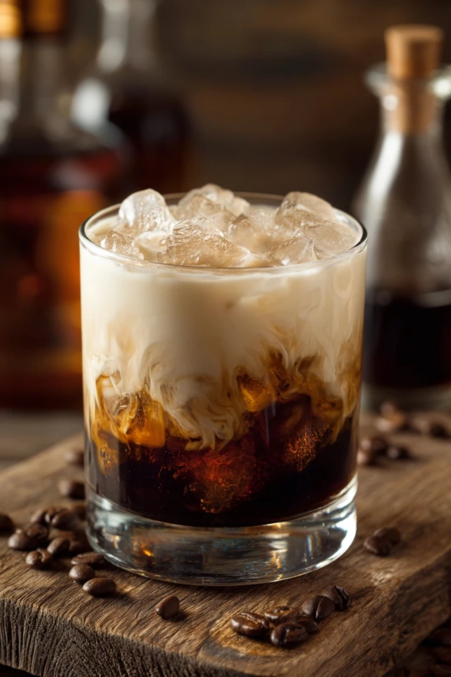 White Russian Cocktail Recipe Refreshing Drink