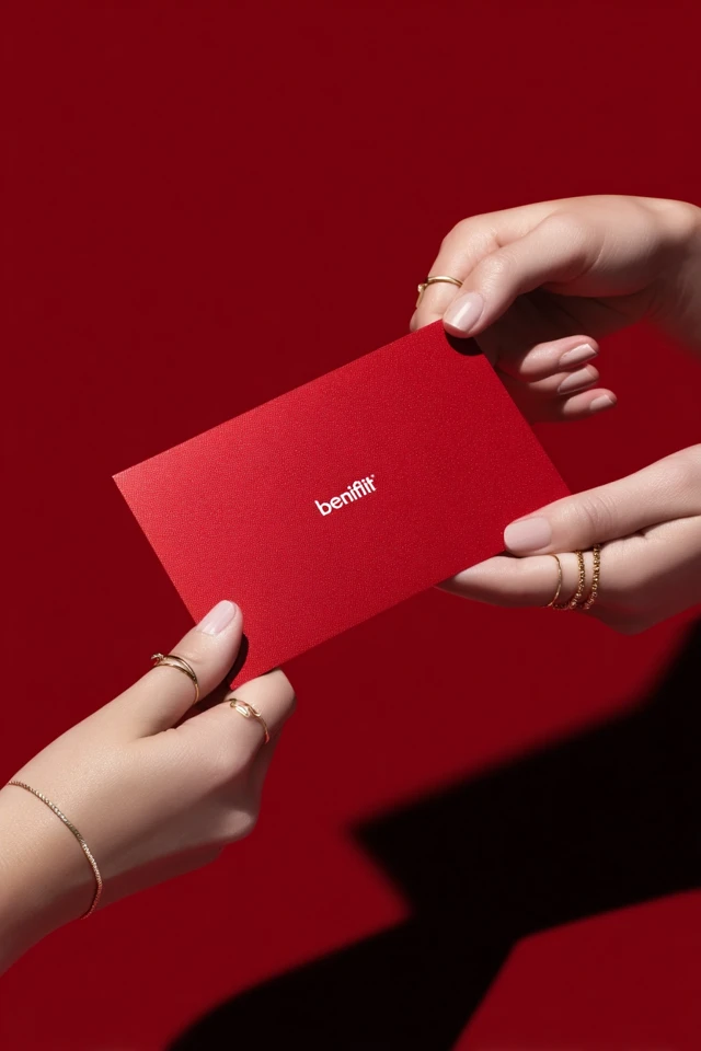 Benefit Red Envelope Luxury Product Photography