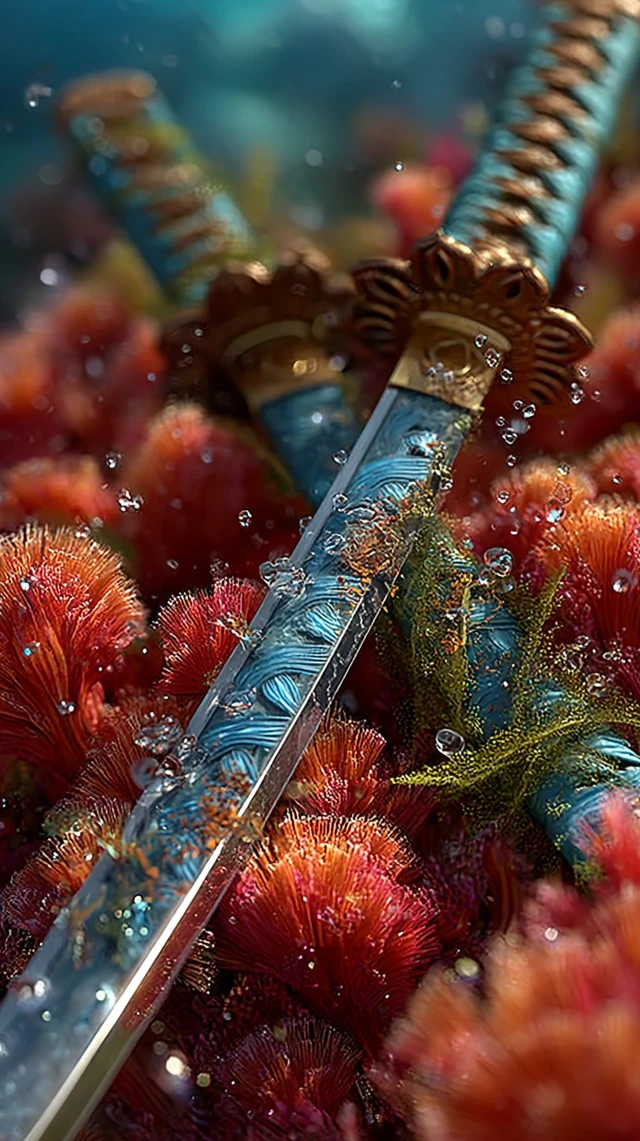 Sogyo no Kotowari Bleach Underwater Blade Art