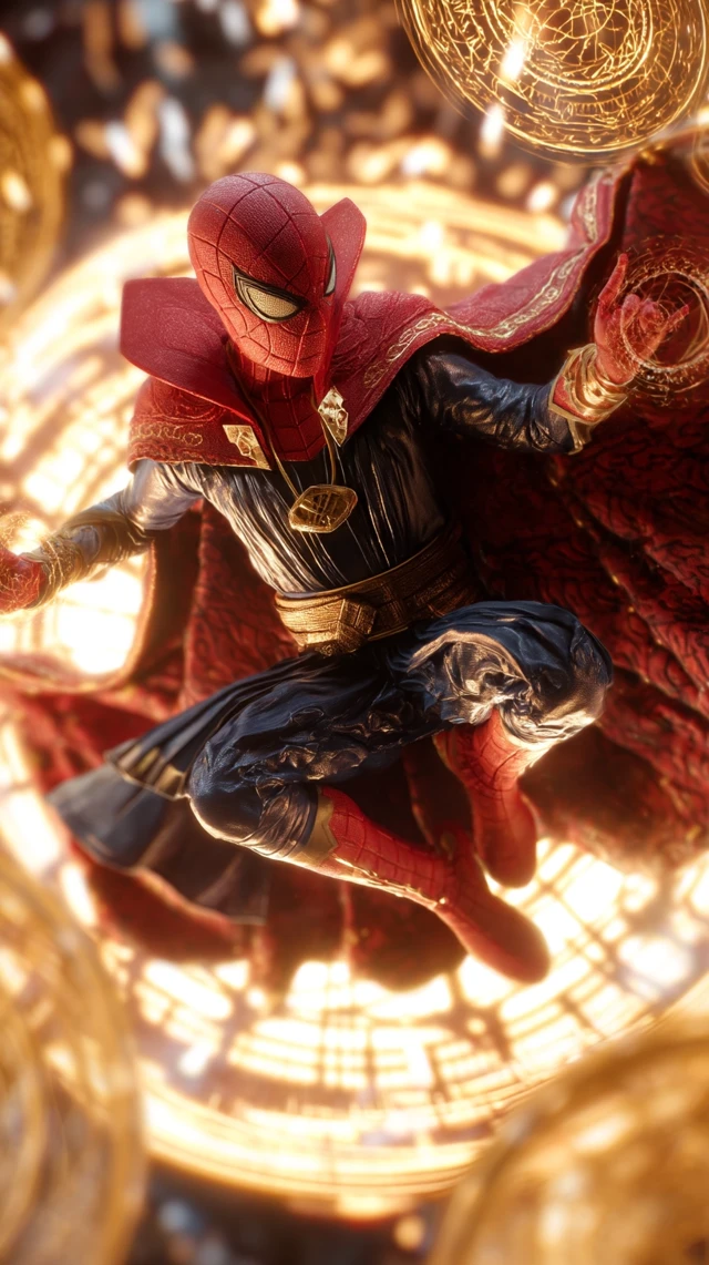 SpiderMan Doctor Strange Fusion Ultra Realistic