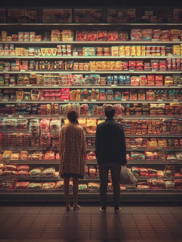 Supermarket Overload Shoppers Faced with Too Much Choice
