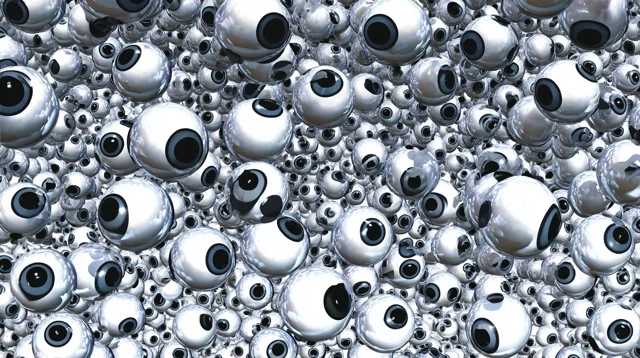 Multiverse Googly Eyes Illustration