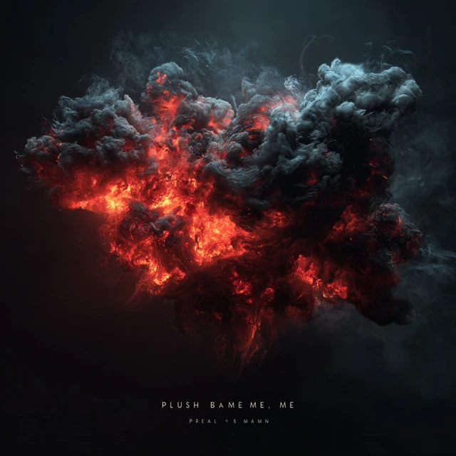 Push Me Blame Me Album Art Dark Trap Metal