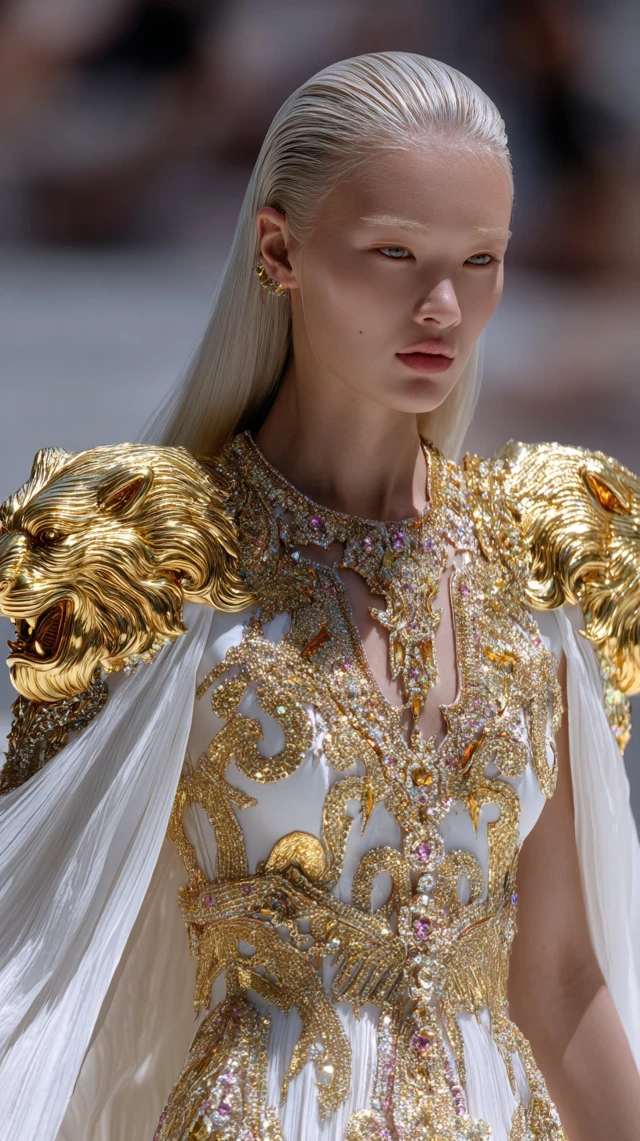 Olympian Goddess Gold Jewelry Fantasy Fashion