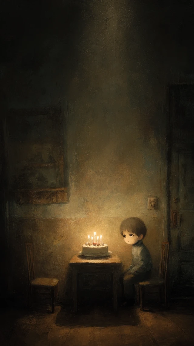 Lonely Birthday Boy Emotional Realism
