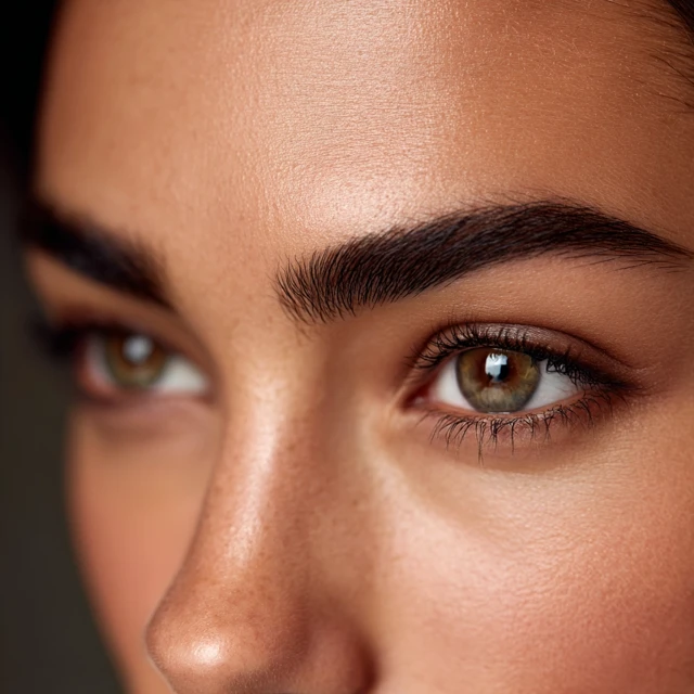 Permanent Makeup Eyebrows Luxury Beauty Advertisement