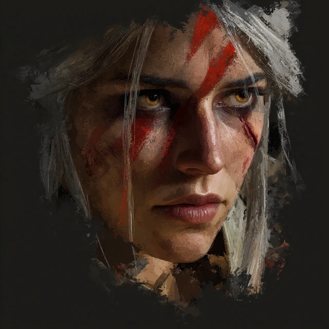 Ciri Witcher 4 Surreal Portrait