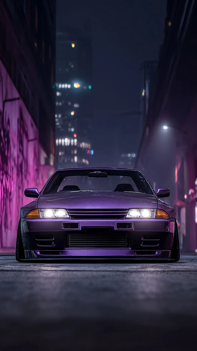 Nissan GTR R32 Midnight Purple Drift Car
