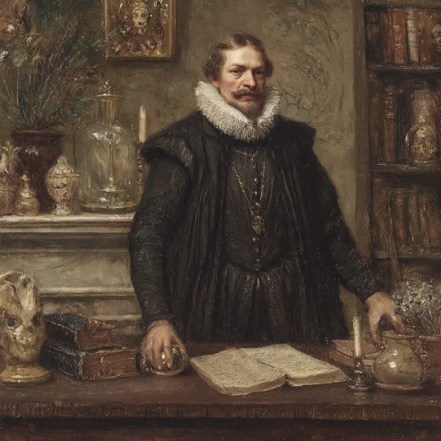 Early Modern Scholar Portrait