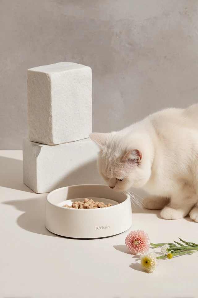 Koisin Cat Bowl Product Photography