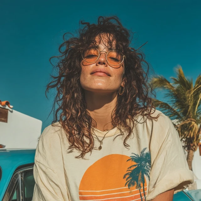 Summer Vibes Young Woman Beach Photography