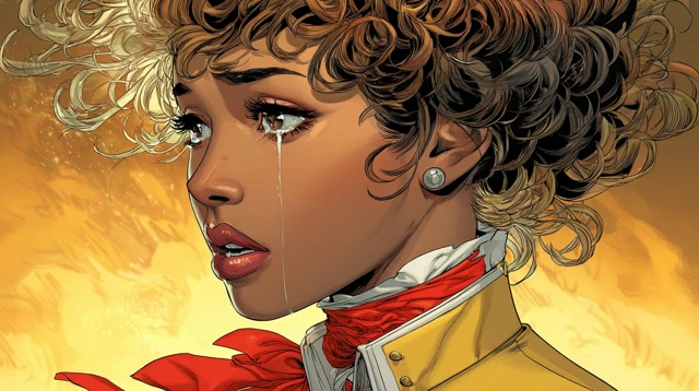 The Crying Game Comic Style Illustration