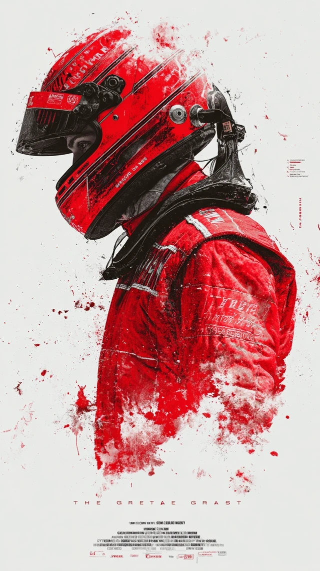 The Greatest Movie Poster Michael Schumacher F1 Racing