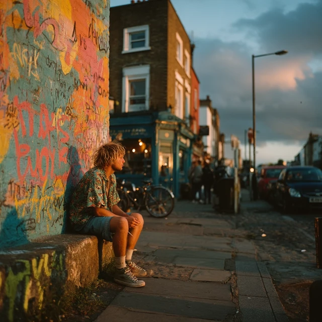 London Street Scene: Bethnal Green, Alex Webb Style