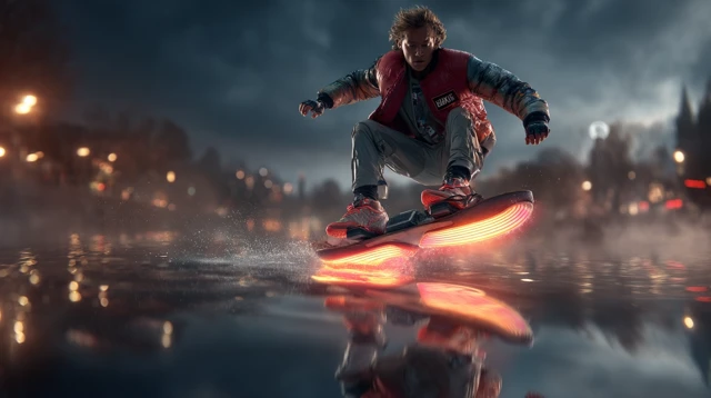 Nike Back to the Future: Futuristic Hoverboard Ad