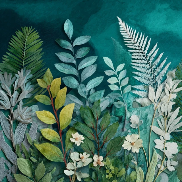 New Zealand Foliage Watercolour Painting