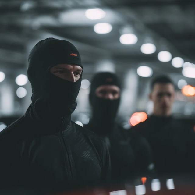 Under Armour Coldgear Drift Meet in Russian Garage