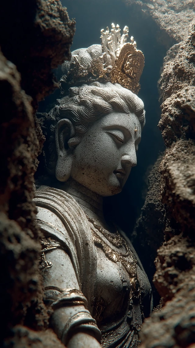 Thousand Armed Guanyin Song Dynasty Sculpture Art