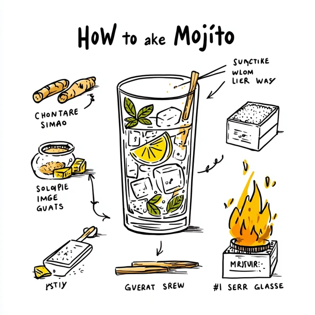 Mojito Recipe Illustrated Drink Guide