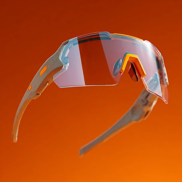 Sport Sunglasses Industrial Design Wide View Sporty